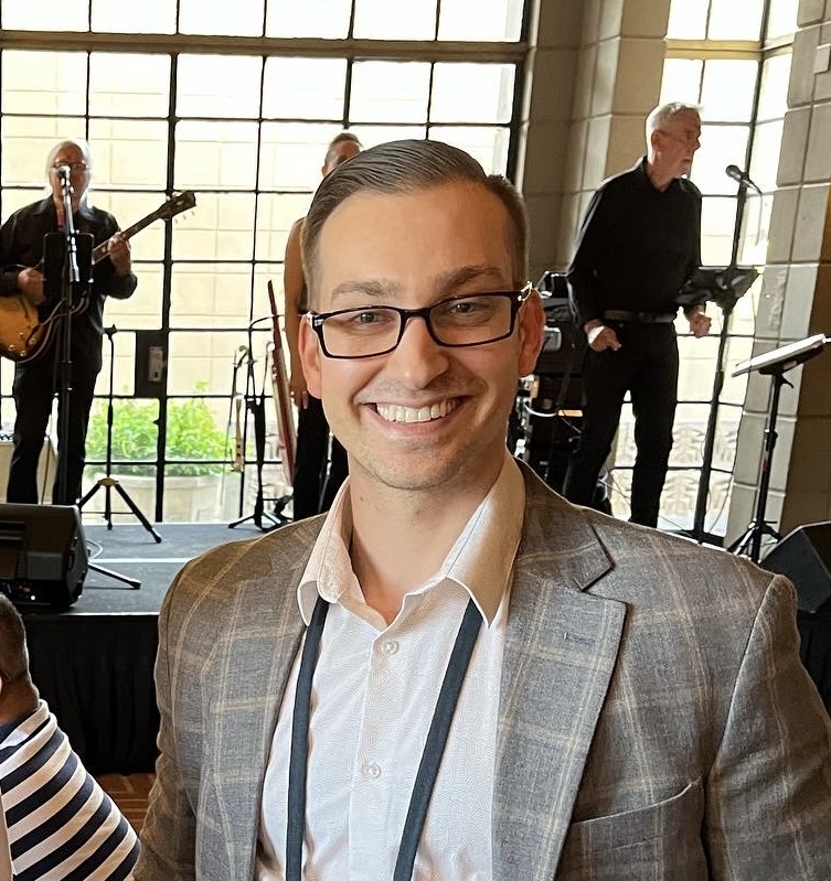 Tanner Kohoutek at professional conference